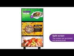 Lecteur publicitaire ultra fin de 43 pouces, personnalisable par lots