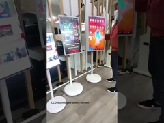 21.5/27/32 pouces Écran tactile intelligent Affichage sans fil Moniteur LCD Android Téléviseur Stand By Me