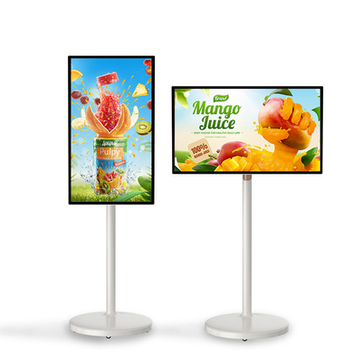 VETO 21,5 pouces Portable Mobile Smart TV Caméra intégrée 9H Durée de vie de la batterie Écran tactile LCD
