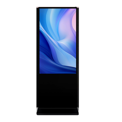 Lecteur de publicité LCD numérique commercial à plancher 1920 × 1080 Résolution