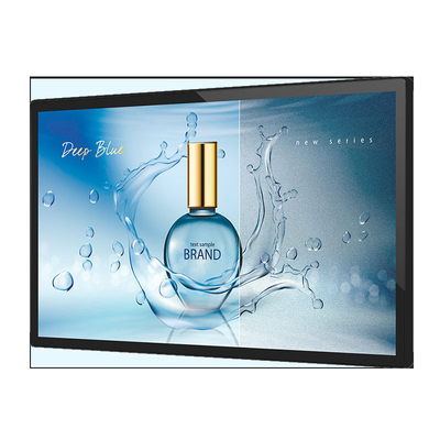 Écran publicitaire intérieur de 43 pouces et 55 pouces HD affichage LCD monté sur le mur Écran tactile Android