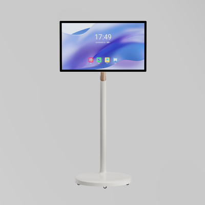 VETO Smart Portable TV sur roues 1080P téléviseur interactif à rouleaux
