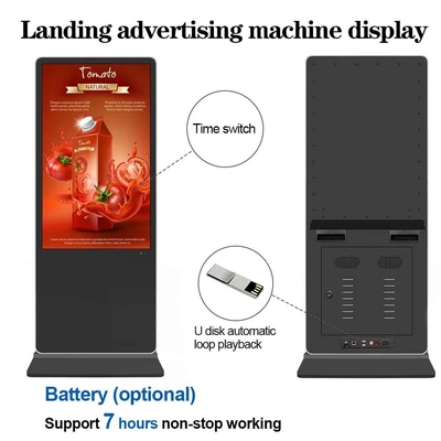 Affichage interactif VETO de 43 pouces avec le lecteur WiFi Auto AD Android OS Résolution 1920×1080