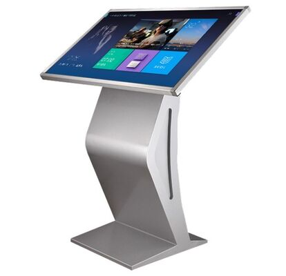Qualité Kiosque interactif à résolution 4K avec 10 points IR touch et 60000 heures de durée de vie usine