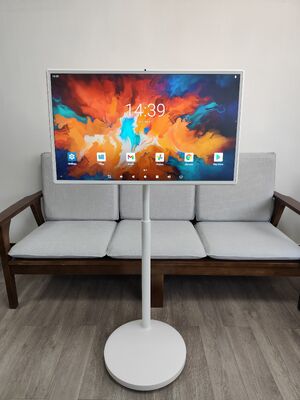 Qualité VETO 21.5/24/32 pouces TV portable sans fil tactile interactif écran mobile Android intégré pour salle d'exposition intérieure usine