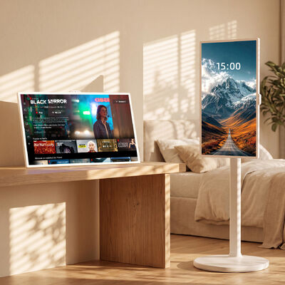 Qualité VETO Support de bureau Smart TV amovible double mode 32 pouces Écran portable 13 MP Usine