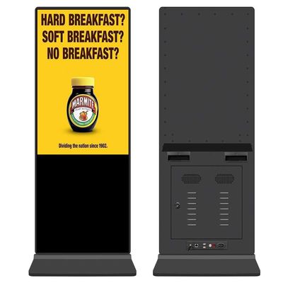 VETO 43 pouces Android plancher debout affichage numérique LCD support totem Wifi USB